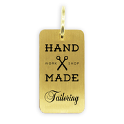Customizable Brass Key Chain