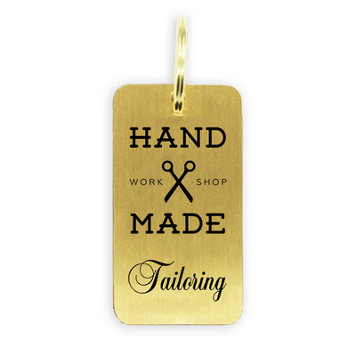 Customizable Brass Key Chain