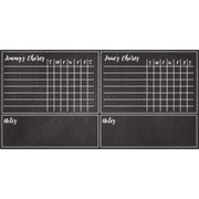Customized Family Chore Chart Chalkboard
