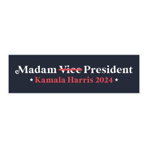Madam President | Harris Bumper Sticker