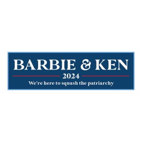 Barbie and Ken | Funny Political Bumper Sticker