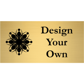 Small Engraved Brass Plates