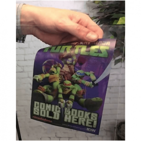 Vertical Static Window Cling