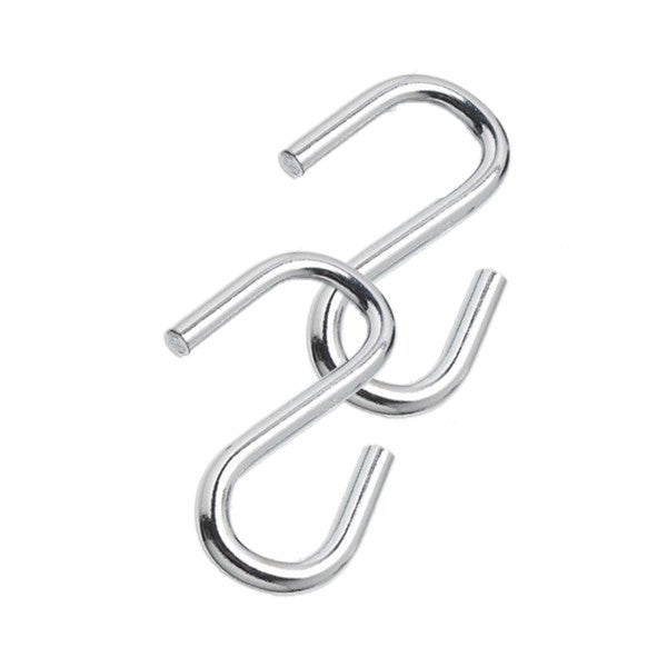 Pair of .875" x .25" S-Hooks - alternate view