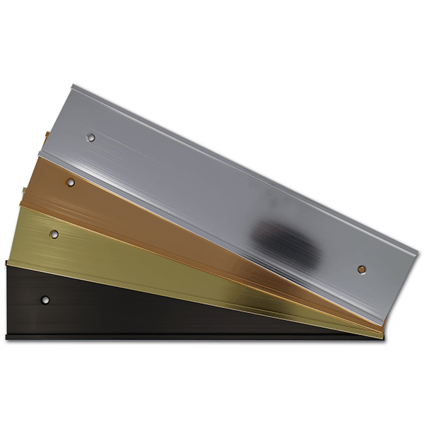 Aluminum Wall Sign Holder Only | Multiple Sizes - alternate view