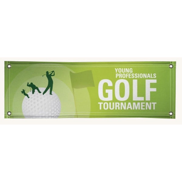 3' x 8' Custom Full Color Vinyl Banner - alternate view