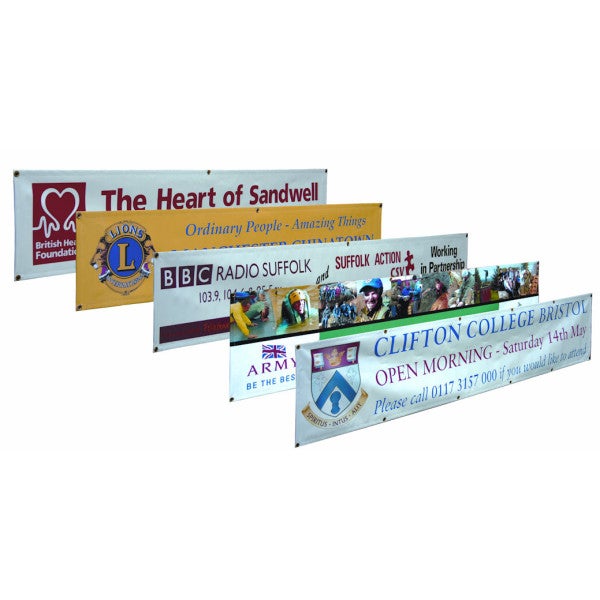 2' x 10' Custom Full Color Vinyl Banner - alternate view