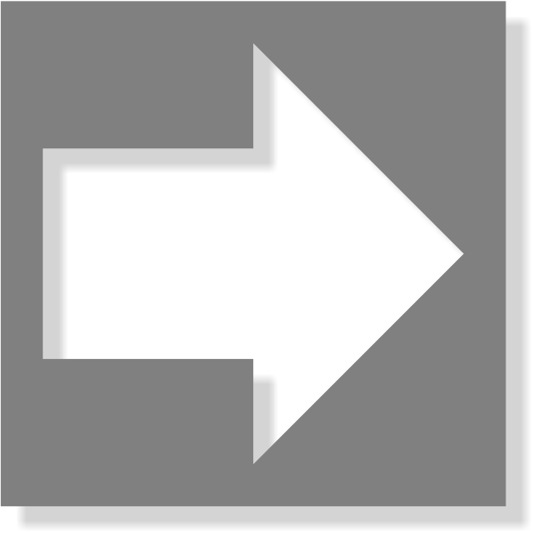 Directional Arrow Mylar Stencil | Multiple Sizes