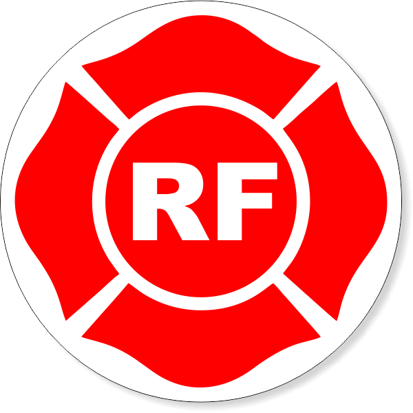 (RF) 9" Round Floor Truss Construction Decal