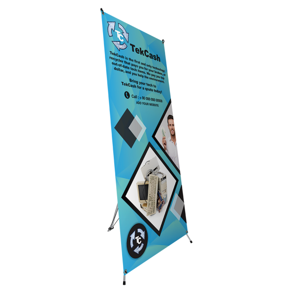 X-Frame Full Size Banner Stand X-Frame Full Size Banner Stand