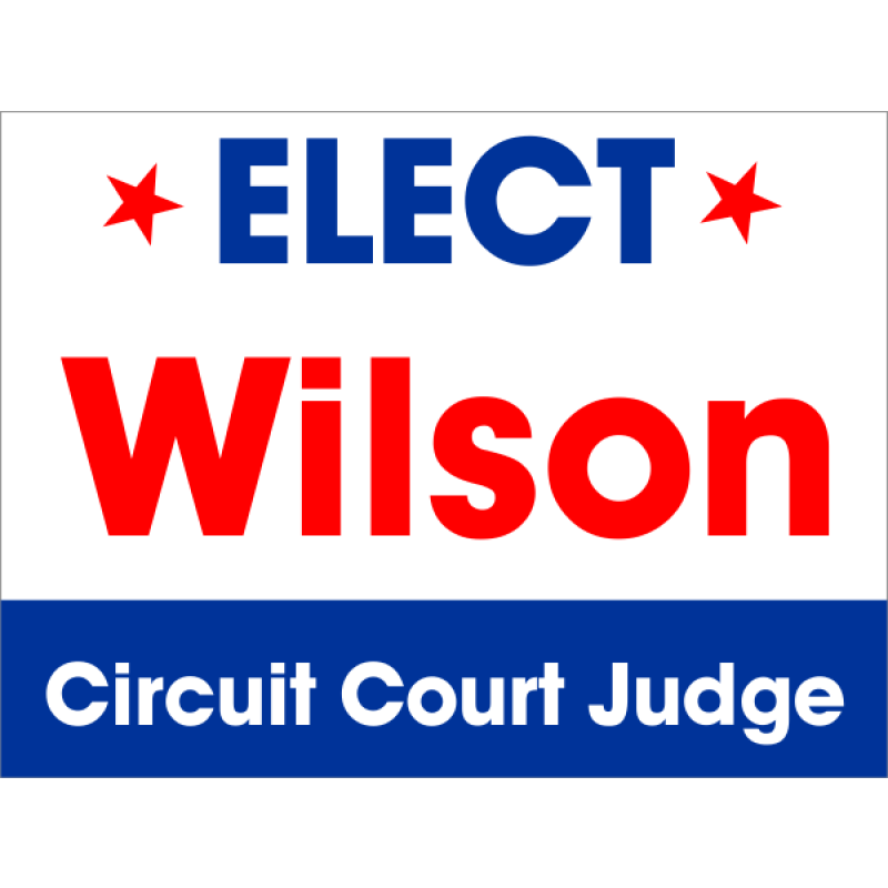 Basic Election Sign
