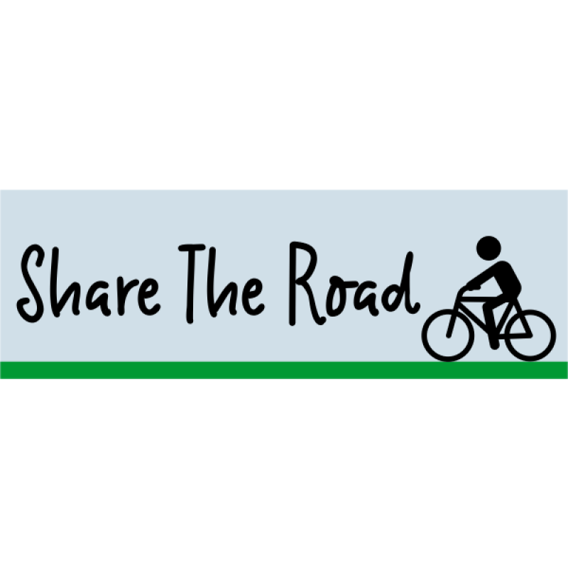 Bicycle Love Bumper Sticker