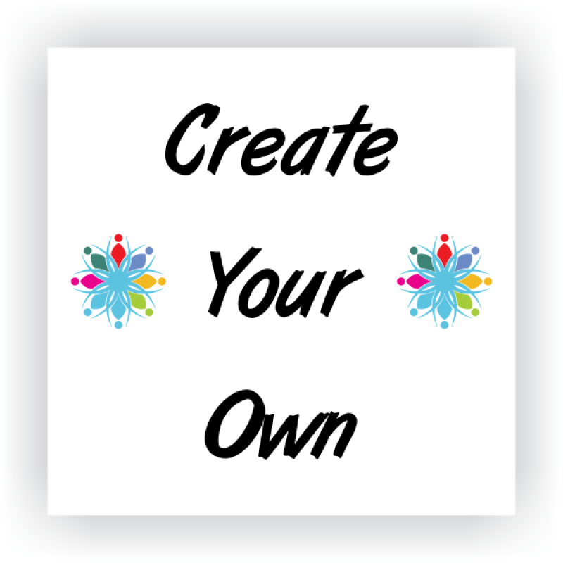 Create Your Own 6" x 6" Vinyl Sticker
