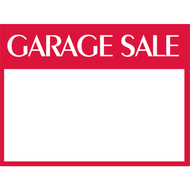 Garage Sale Sign