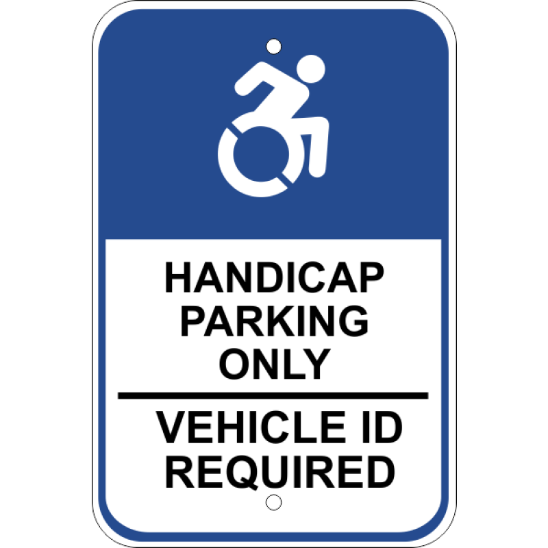 Handicap Reserved Sign