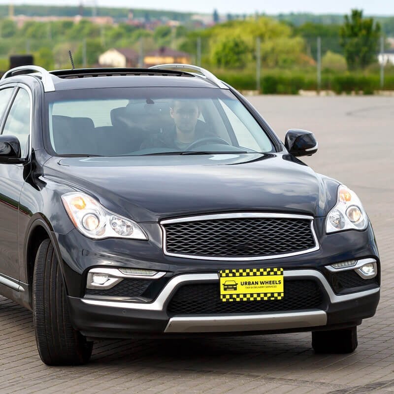 Upload Your Logo Custom Front License Plate of Entire Car