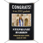 Graduation Elegant 2' x 3' Vertical Banner