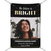 Graduation Future is Bright 2' x 3' Vertical Banner