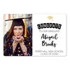 Congrats to Our Grad Graduation Announcement photo magnet on a white background