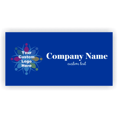 Large Logo Vinyl Banner - 3' x 6'
