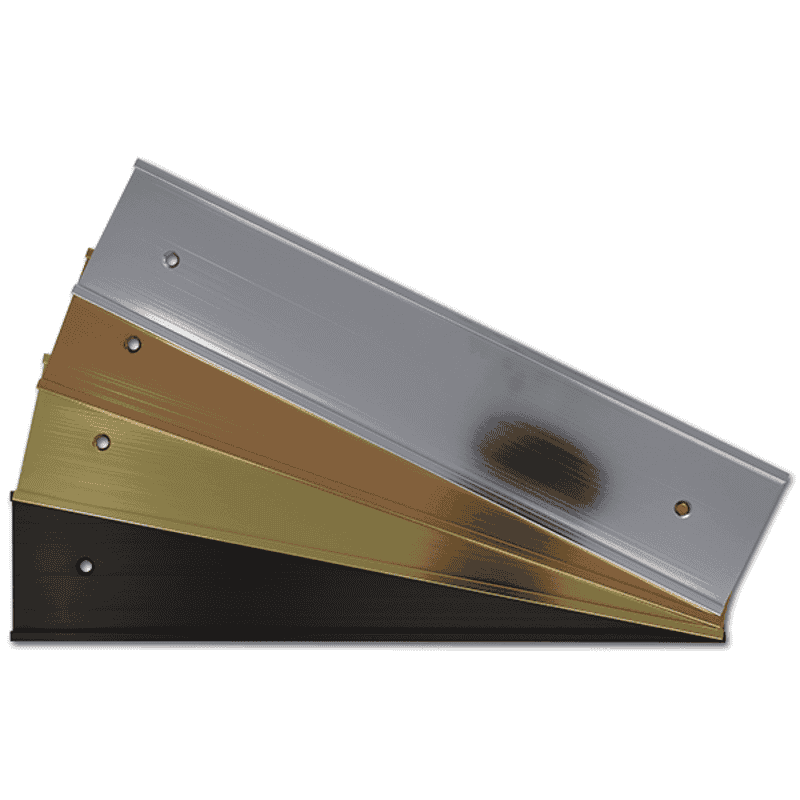 2" x 10" Aluminum Wall Holder