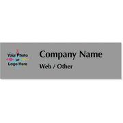 3" x 10" Business Logo Bumper Sticker