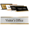 Visitor's Office Desk Plate | 2" x 8"