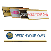 Customizable Name Plates for Wall or Door - Full Color 2" x 8"
