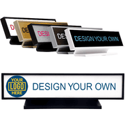 Square Corner 2" x 9" Full Color Desk Sign