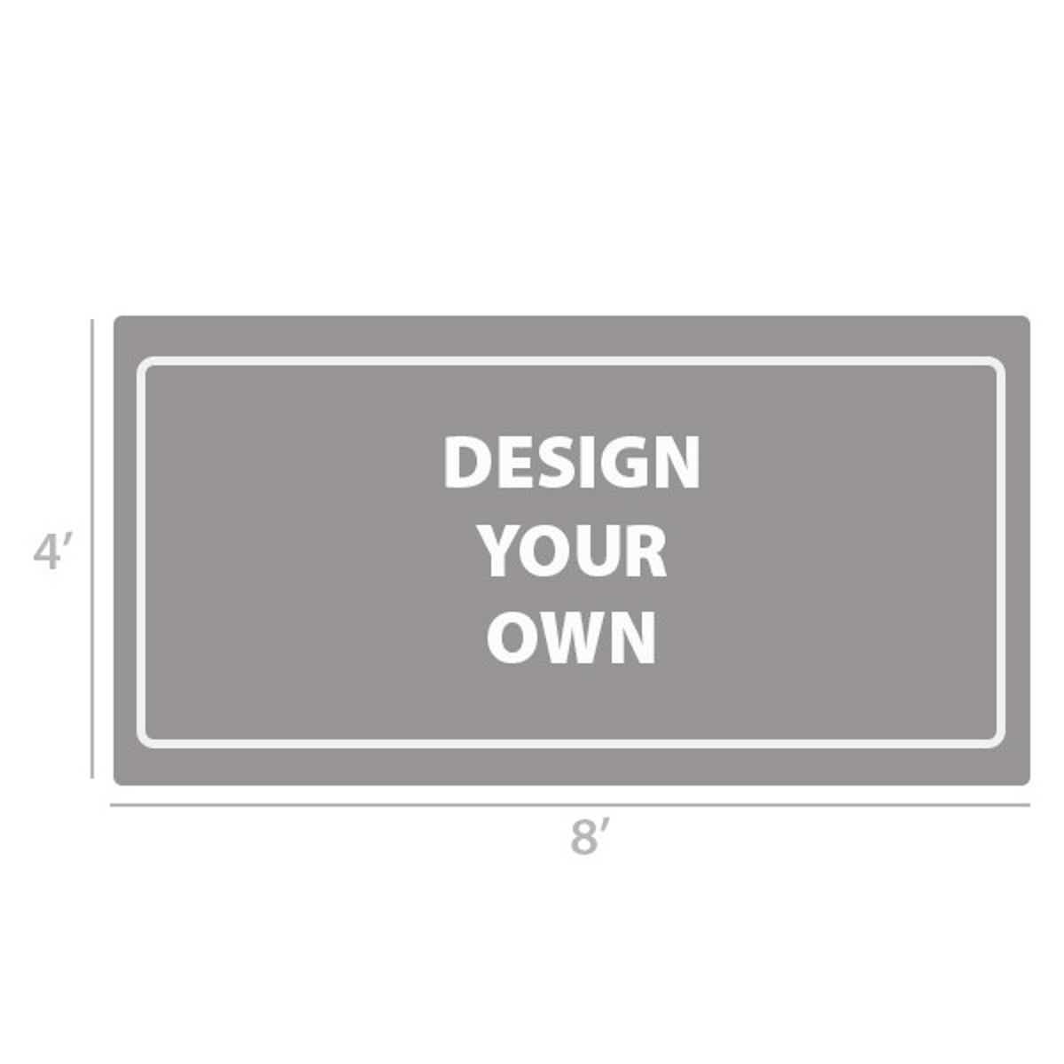 4' x 8' Custom Full Color Vinyl Banner