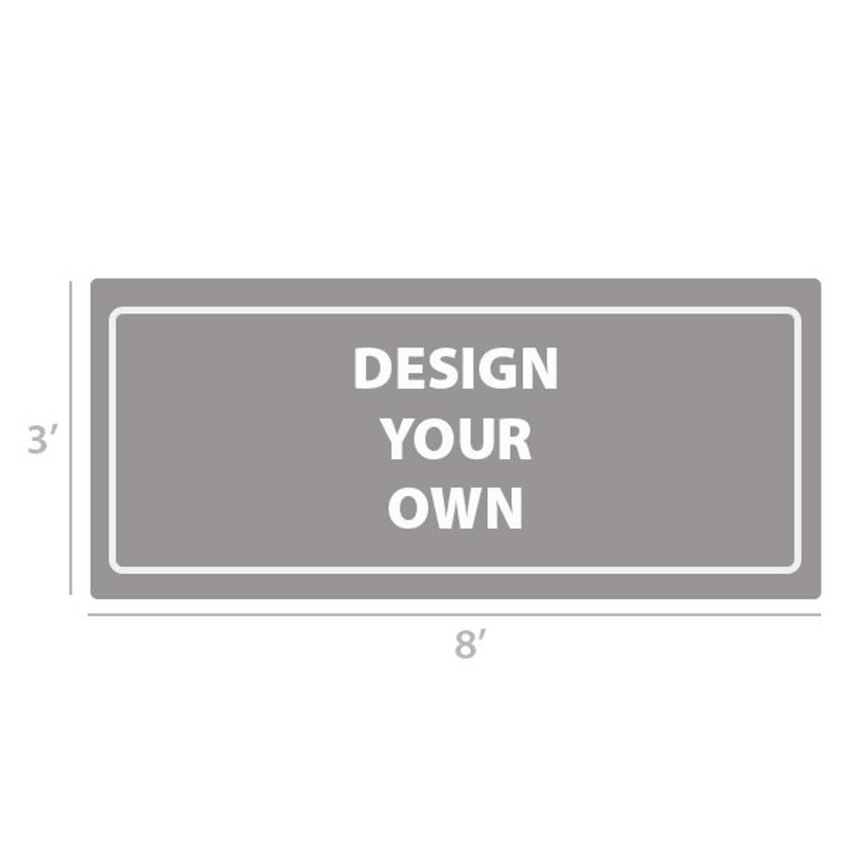 3' x 8' Custom Full Color Vinyl Banner
