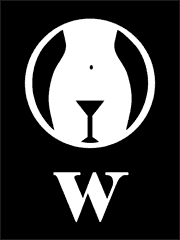 Engraved Rectangle Women's Bathroom Funny Martini Sign
