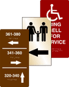 ADA Sign Vertical 18 in x 12 in