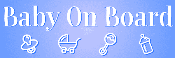 Baby Boy Bumper Sticker