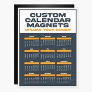 Custom Calendar Magnets — Upload Your Design