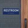 Custom ADA sign for a restroom