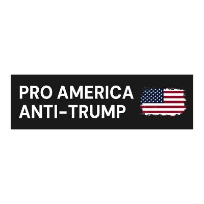 Anti-Trump Political Bumper Sticker