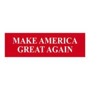 3" x 10" Make American Great Again Bumper Sticker