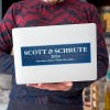 Scott Schrute Political Bumper Sticker on a laptop