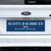 Scott Schrute Political Bumper Sticker on a white truck
