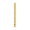 Vertical Engraved Heavy Brass Signs 14" x 1"