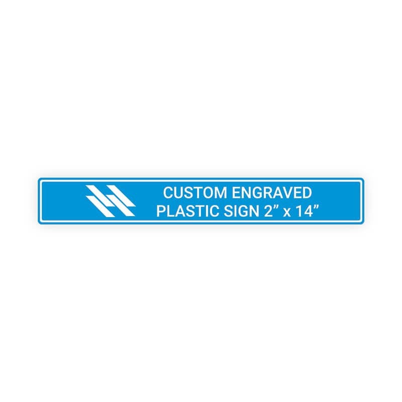 Engraved Sign Horizontal - 2