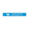Engraved Sign Horizontal 2" x 14"
