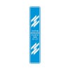 Engraved Plastic Sign Vertical 16" x 3"