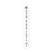Color 10" x 1" Vertical Sign 