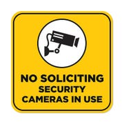 Video Surveillance Sign | No Soliciting Signs