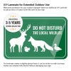 Benefits of adding a UV laminate to aluminum signs to help them last longer outside