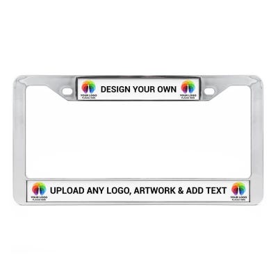 Design Your Own License Plate Frame - alternate view