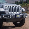 Jesus Fish Ichthys front license plate on a Jeep