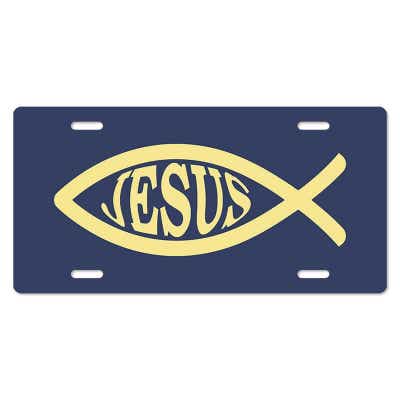 Custom License Plate with Pink Orchid Flowers